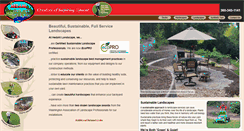 Desktop Screenshot of hedahlandscape.com